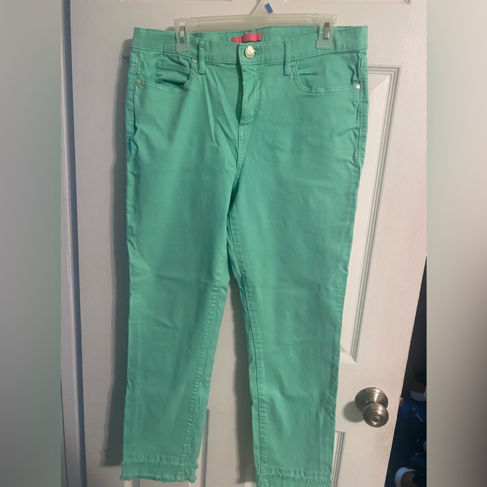 Lilly Pulitzer South Ocean Straight Leg Jeans